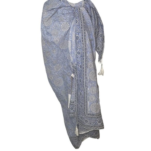 Cleobella Organic Cotton Blue Paisley Sarong NWT